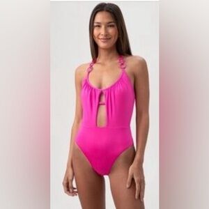 Trina Turk Pink One Piece Swimsuit